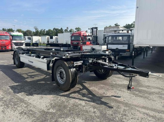 Krone AZW 18, Lafette, Krone-Achsen, Neu - Containersläp/ Växelflaksläp: bild 3 Krone AZW 18, Lafette, Krone-Achsen, Neu - Containersläp/ Växelflaksläp: bild 3