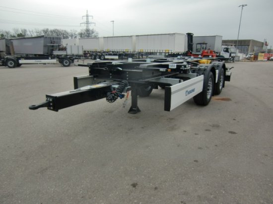 Krone ZZ/DC07 Tandem Lafette, Standard, BPW-Achsen, Heckabstützung - Containersläp/ Växelflaksläp: bild 3 Krone ZZ/DC07 Tandem Lafette, Standard, BPW-Achsen, Heckabstützung - Containersläp/ Växelflaksläp: bild 3