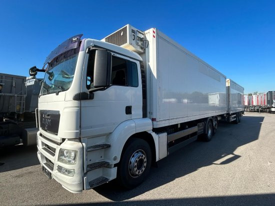 MAN TGS 26.360 6x2 LL, Tiefkühlkoffer Intarder, Liftachse - Kylbil lastbil: bild 1 MAN TGS 26.360 6x2 LL, Tiefkühlkoffer Intarder, Liftachse - Kylbil lastbil: bild 1