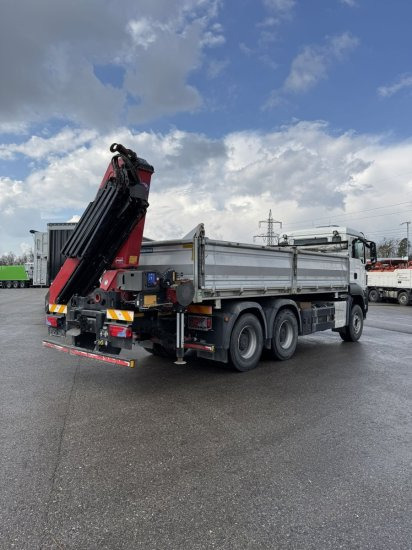 MAN TGS 26.430 6x4 3-Seitenkipper, HMF 2020K-RC Heckkran abnehmbar, - Tippbil lastbil, Kranbil: bild 4 MAN TGS 26.430 6x4 3-Seitenkipper, HMF 2020K-RC Heckkran abnehmbar, - Tippbil lastbil, Kranbil: bild 4