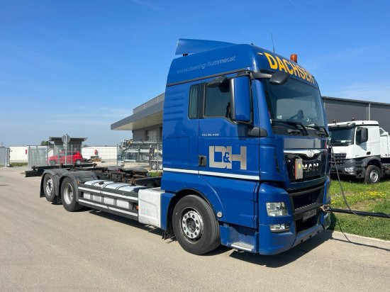 MAN TGX 26.440 XLX 6x2 Liftachse, Retarder, Euro 6, Motorschaden - Containerbil/ Växelflak lastbil: bild 1 MAN TGX 26.440 XLX 6x2 Liftachse, Retarder, Euro 6, Motorschaden - Containerbil/ Växelflak lastbil: bild 1
