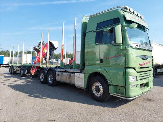 MAN TGX 26.500 6x4x4 Holztransporter, Motor Neu - Timmerbil, Kranbil: bild 2 MAN TGX 26.500 6x4x4 Holztransporter, Motor Neu - Timmerbil, Kranbil: bild 2
