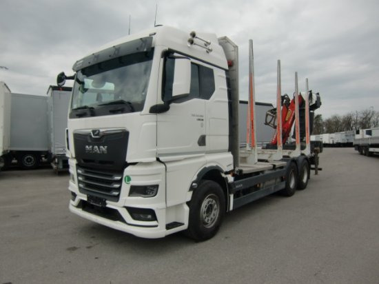MAN TGX 33.580 BL 6x4, Intarder, Holztransporter, - Timmerbil, Kranbil: bild 1 MAN TGX 33.580 BL 6x4, Intarder, Holztransporter, - Timmerbil, Kranbil: bild 1
