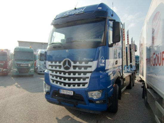 Mercedes-Benz Arocs 3353 6x4 Holztransp., Palfinger Kran Epsilon - Timmerbil, Kranbil: bild 3 Mercedes-Benz Arocs 3353 6x4 Holztransp., Palfinger Kran Epsilon - Timmerbil, Kranbil: bild 3