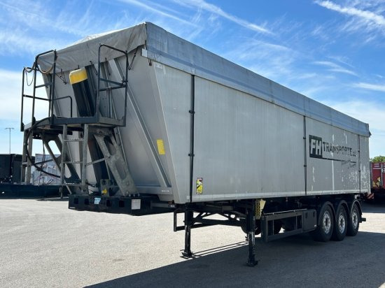 REISCH RHKS 35/24AP Kippmulde 50m³, Liftachse, SAF-Achsen,Rollplane, Podest - Tippbil semitrailer: bild 1 REISCH RHKS 35/24AP Kippmulde 50m³, Liftachse, SAF-Achsen,Rollplane, Podest - Tippbil semitrailer: bild 1