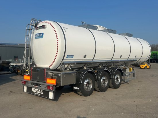 Romex R-31, Lebensmitteltankauflieger 31000l 3 Kammern - Tanktrailer: bild 2 Romex R-31, Lebensmitteltankauflieger 31000l 3 Kammern - Tanktrailer: bild 2