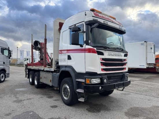 Scania G490 6X6 Blatt-Blatt Penz Kran 12.Z8.70 - Timmerbil, Kranbil: bild 1 Scania G490 6X6 Blatt-Blatt Penz Kran 12.Z8.70 - Timmerbil, Kranbil: bild 1