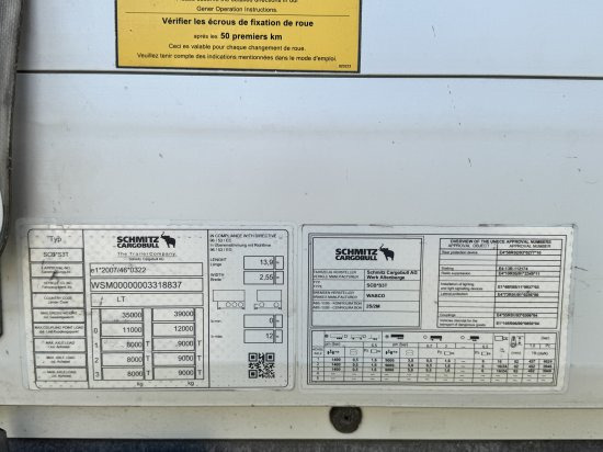 Schmitz SCS BS/Curtainsider S3T - Kapelltrailer: bild 3 Schmitz SCS BS/Curtainsider S3T - Kapelltrailer: bild 3