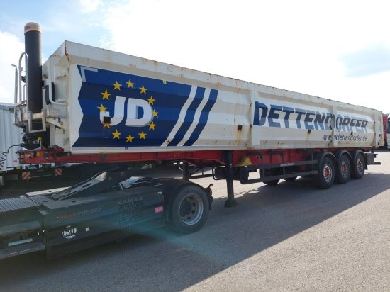 Schwarzmüller K10VLN3 Stahlmulde, Portaltüren, Alufelgen, Liftachse, 60m3 - Tippbil semitrailer: bild 1 Schwarzmüller K10VLN3 Stahlmulde, Portaltüren, Alufelgen, Liftachse, 60m3 - Tippbil semitrailer: bild 1