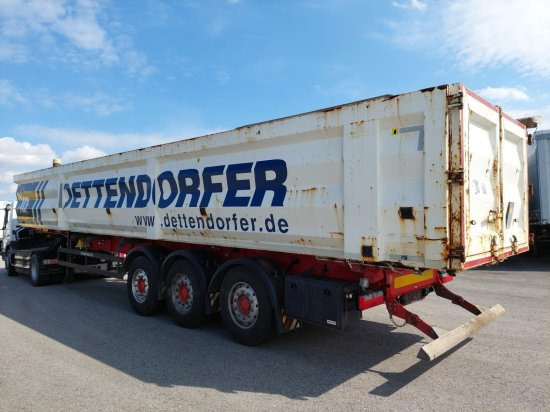 Schwarzmüller K10VLN3 Stahlmulde, Portaltüren, Alufelgen, Liftachse, 60m3 - Tippbil semitrailer: bild 2 Schwarzmüller K10VLN3 Stahlmulde, Portaltüren, Alufelgen, Liftachse, 60m3 - Tippbil semitrailer: bild 2