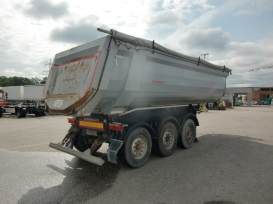 Schwarzmüller Kippmulde 25m³, SAF, Rollplane, Podest, HYVA - Tippbil semitrailer: bild 4 Schwarzmüller Kippmulde 25m³, SAF, Rollplane, Podest, HYVA - Tippbil semitrailer: bild 4