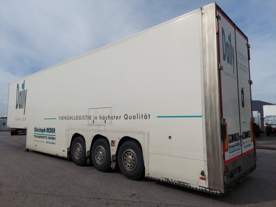 VAN ECK UT3Z Doppeldecker, Kühlkofferauflieger, Carrier Vector 1950, - Skåp semitrailer: bild 2 VAN ECK UT3Z Doppeldecker, Kühlkofferauflieger, Carrier Vector 1950, - Skåp semitrailer: bild 2