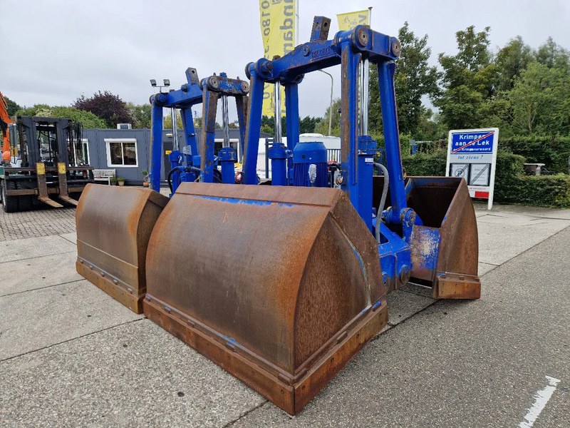 Diversen TGS ECH18 elektro hydraulische bakgrijper ( 2X) - Gripklo för Byggmaskiner: bild 2 Diversen TGS ECH18 elektro hydraulische bakgrijper ( 2X) - Gripklo för Byggmaskiner: bild 2