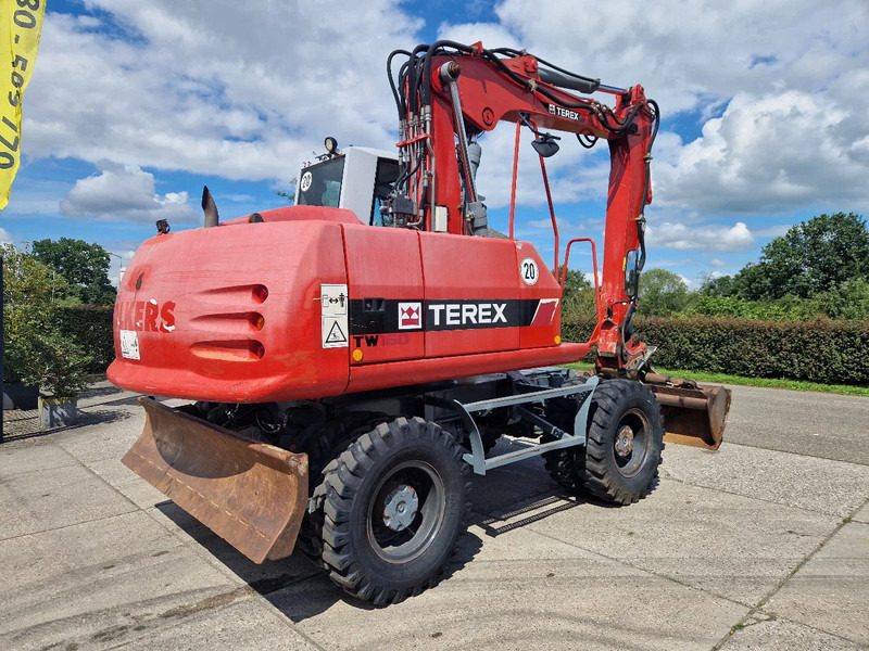 Terex TW160 inclusief kantelbak (1.98m.) - Grävmaskin på däck: bild 4 Terex TW160 inclusief kantelbak (1.98m.) - Grävmaskin på däck: bild 4