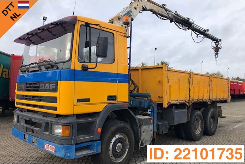 DAF 95.350 ATi - 6x4 - Tippbil lastbil, Kranbil: bild 1 DAF 95.350 ATi - 6x4 - Tippbil lastbil, Kranbil: bild 1