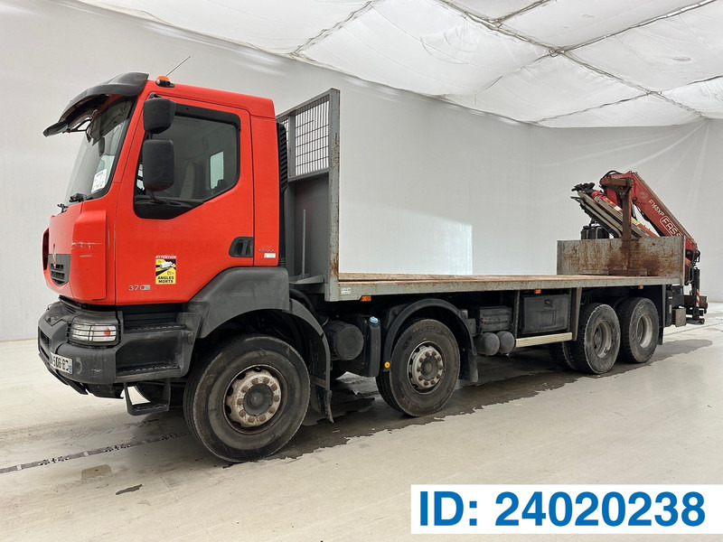 Renault Kerax 370 DXi - 8x4 - Flakbil, Kranbil: bild 1 Renault Kerax 370 DXi - 8x4 - Flakbil, Kranbil: bild 1