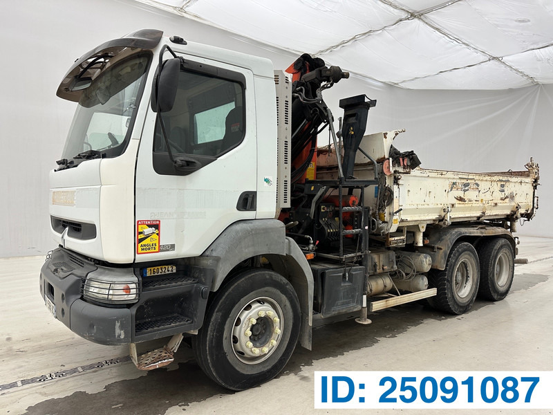 Renault Kerax 420 DCi - 6x4 - Tippbil lastbil, Kranbil: bild 1 Renault Kerax 420 DCi - 6x4 - Tippbil lastbil, Kranbil: bild 1