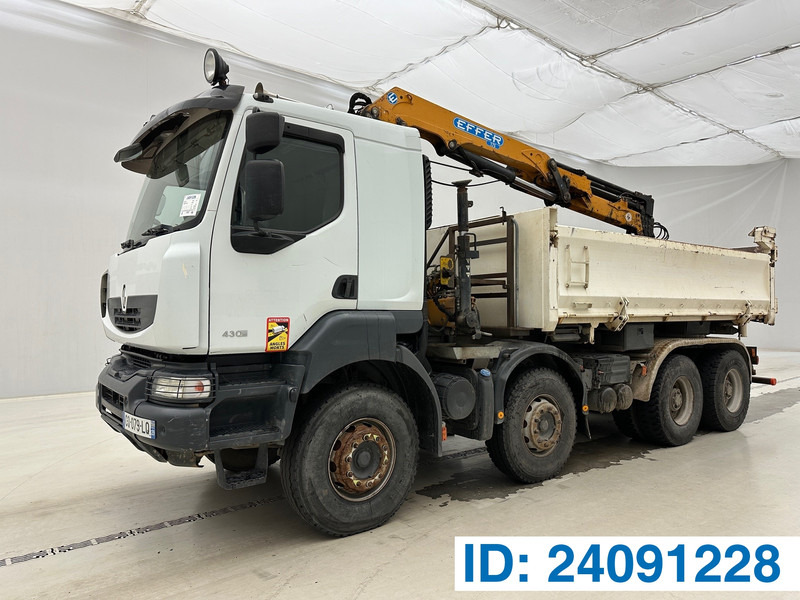 Renault Kerax 430 DXi - 8x4 - Tippbil lastbil, Kranbil: bild 1 Renault Kerax 430 DXi - 8x4 - Tippbil lastbil, Kranbil: bild 1