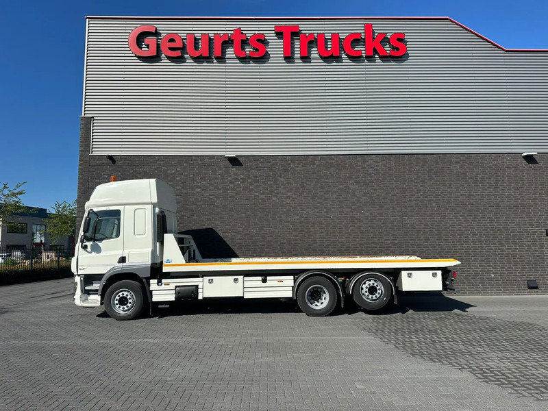 DAF CF 410 6X2 M4SN3 OPRIJWAGEN / MACHINE TRANSPORTER / PLATEAU - Biltransportbil lastbil: bild 1 DAF CF 410 6X2 M4SN3 OPRIJWAGEN / MACHINE TRANSPORTER / PLATEAU - Biltransportbil lastbil: bild 1