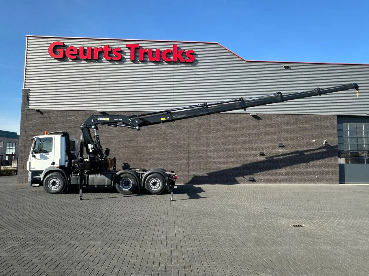 DAF CF 85 410 6X2 + HIAB 422EP-5 HIPRO TREKKER/SATTE - Kranbil: bild 2 DAF CF 85 410 6X2 + HIAB 422EP-5 HIPRO TREKKER/SATTE - Kranbil: bild 2