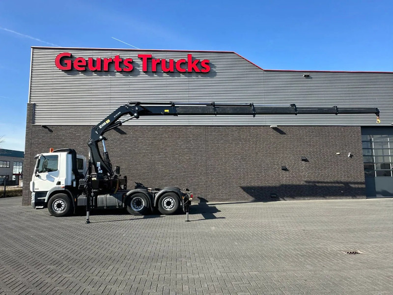 DAF CF 85 410 6X2 + HIAB 422EP-5 HIPRO TREKKER/SATTELZUG/TRACTOR UNIT/ CAMION - Kranbil: bild 1 DAF CF 85 410 6X2 + HIAB 422EP-5 HIPRO TREKKER/SATTELZUG/TRACTOR UNIT/ CAMION - Kranbil: bild 1
