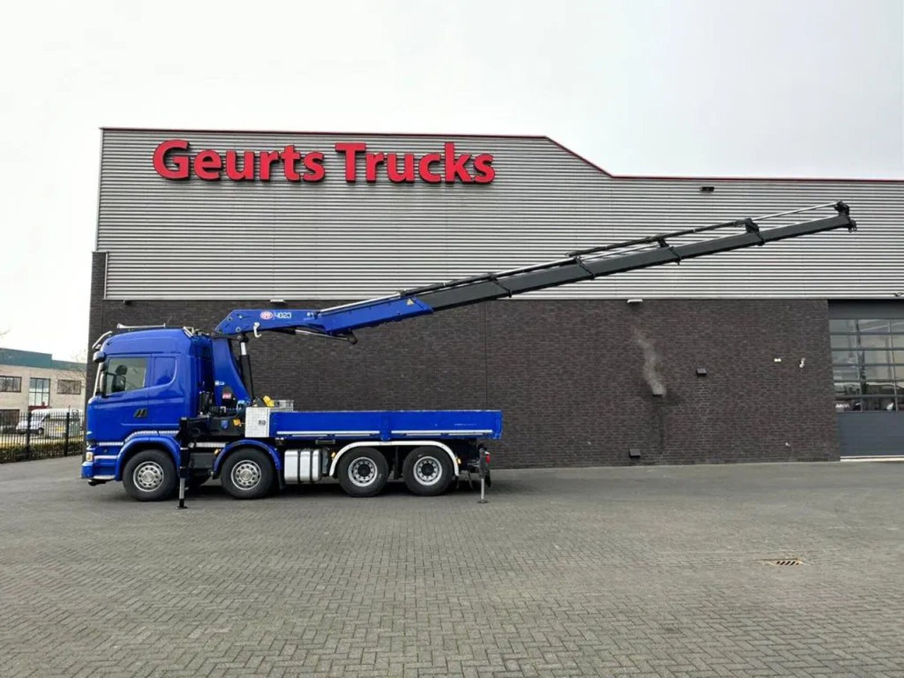 Scania R580 V8 8X4 TREKKER-BAKWAGEN COMBI + HMF 4020-K5 - Dragbil: bild 5 Scania R580 V8 8X4 TREKKER-BAKWAGEN COMBI + HMF 4020-K5 - Dragbil: bild 5