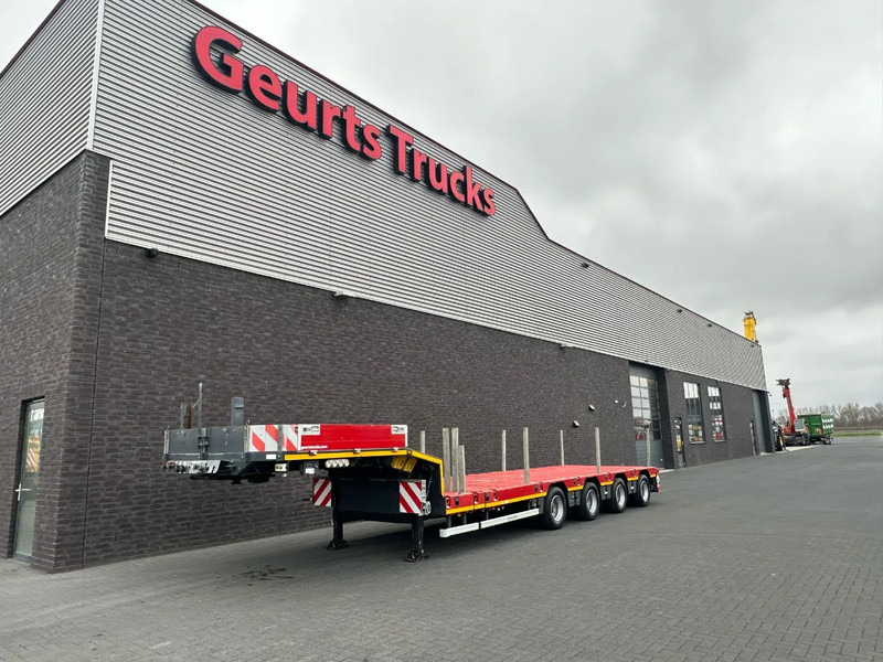 SCHEUERLE EUROAXLE 1T4 4 ASSER UITSCHUIFBARE SEMIE MET 12 TONS HYDRAULICHE EURO ASSEN HYDRAULICH GESTUURD SEMI-DIEPLADER / TIEFLADER / LO - Låg lastare semitrailer: bild 2 SCHEUERLE EUROAXLE 1T4 4 ASSER UITSCHUIFBARE SEMIE MET 12 TONS HYDRAULICHE EURO ASSEN HYDRAULICH GESTUURD SEMI-DIEPLADER / TIEFLADER / LO - Låg lastare semitrailer: bild 2