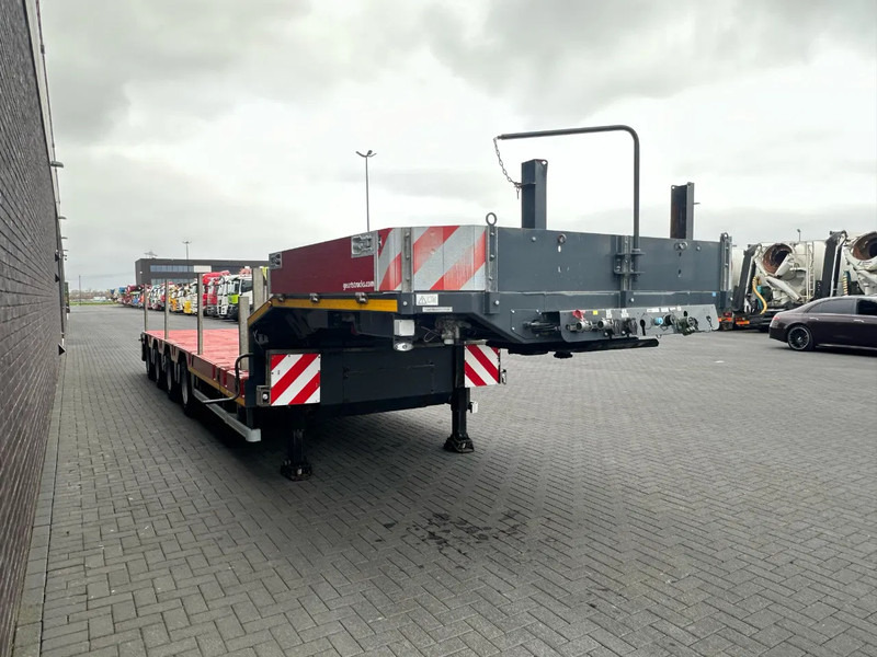 SCHEUERLE EUROAXLE 1T4 4 ASSER UITSCHUIFBARE SEMIE MET 12 TONS HYDRAULICHE EURO ASSEN HYDRAULICH GESTUURD SEMI-DIEPLADER / TIEFLADER / LO - Låg lastare semitrailer: bild 5 SCHEUERLE EUROAXLE 1T4 4 ASSER UITSCHUIFBARE SEMIE MET 12 TONS HYDRAULICHE EURO ASSEN HYDRAULICH GESTUURD SEMI-DIEPLADER / TIEFLADER / LO - Låg lastare semitrailer: bild 5