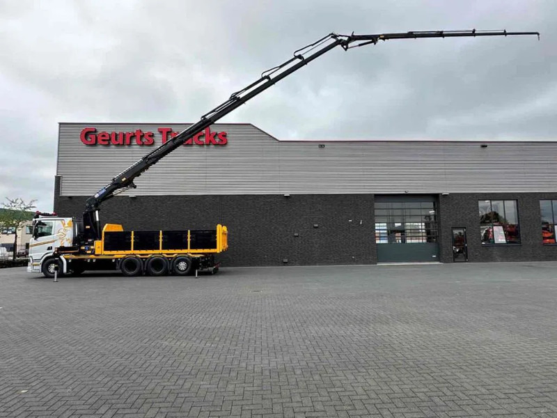 Scania R530 V8 NGS 8X4 TRIDEM MET HYVA 2Z KIPPER + HMF 5020-K6 + JIB FJ1000-K5 KRAAN/KRAN/CRANE/GRUA - Tippbil lastbil, Kranbil: bild 2 Scania R530 V8 NGS 8X4 TRIDEM MET HYVA 2Z KIPPER + HMF 5020-K6 + JIB FJ1000-K5 KRAAN/KRAN/CRANE/GRUA - Tippbil lastbil, Kranbil: bild 2