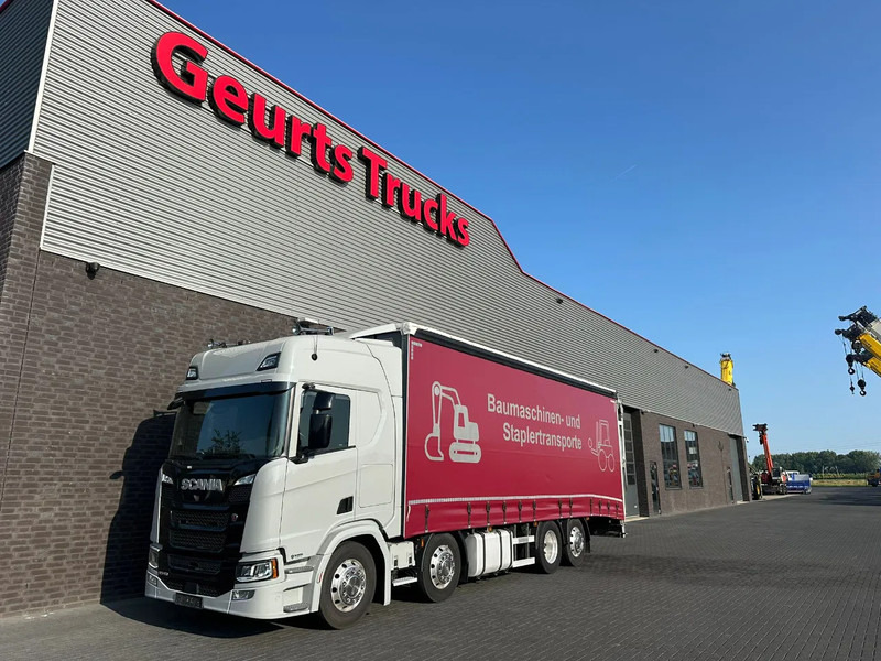 Scania R540 B8X2*6LB OPRIJWAGEN MET 15 TONS LAADKLEP EN GESLOTEN HUIF MET SCHUIFZEILEN EN SCHUIFKAP - Biltransportbil lastbil: bild 2 Scania R540 B8X2*6LB OPRIJWAGEN MET 15 TONS LAADKLEP EN GESLOTEN HUIF MET SCHUIFZEILEN EN SCHUIFKAP - Biltransportbil lastbil: bild 2
