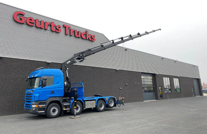 Scania R560 V8 8X2 TREKKER/BAKWAGEN + HIAB 477E-8 HIPRO KRAAN/KRAN/CRANE/GRUA - Kranbil: bild 3 Scania R560 V8 8X2 TREKKER/BAKWAGEN + HIAB 477E-8 HIPRO KRAAN/KRAN/CRANE/GRUA - Kranbil: bild 3