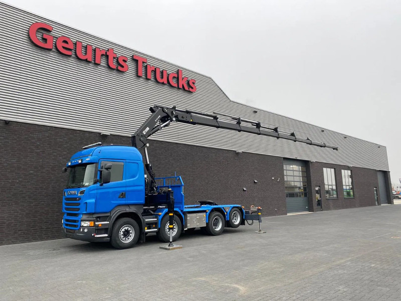 Scania R560 V8 8X2 TREKKER/BAKWAGEN + HIAB 477E-8 HIPRO KRAAN/KRAN/CRANE/GRUA - Kranbil: bild 4 Scania R560 V8 8X2 TREKKER/BAKWAGEN + HIAB 477E-8 HIPRO KRAAN/KRAN/CRANE/GRUA - Kranbil: bild 4
