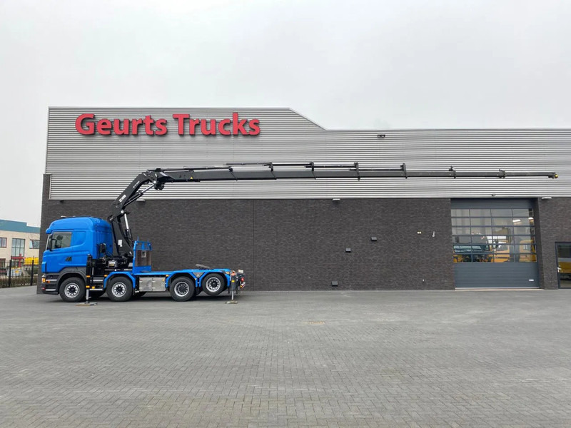 Scania R560 V8 8X2 TREKKER/BAKWAGEN + HIAB 477E-8 HIPRO KRAAN/KRAN/CRANE/GRUA - Kranbil: bild 1 Scania R560 V8 8X2 TREKKER/BAKWAGEN + HIAB 477E-8 HIPRO KRAAN/KRAN/CRANE/GRUA - Kranbil: bild 1