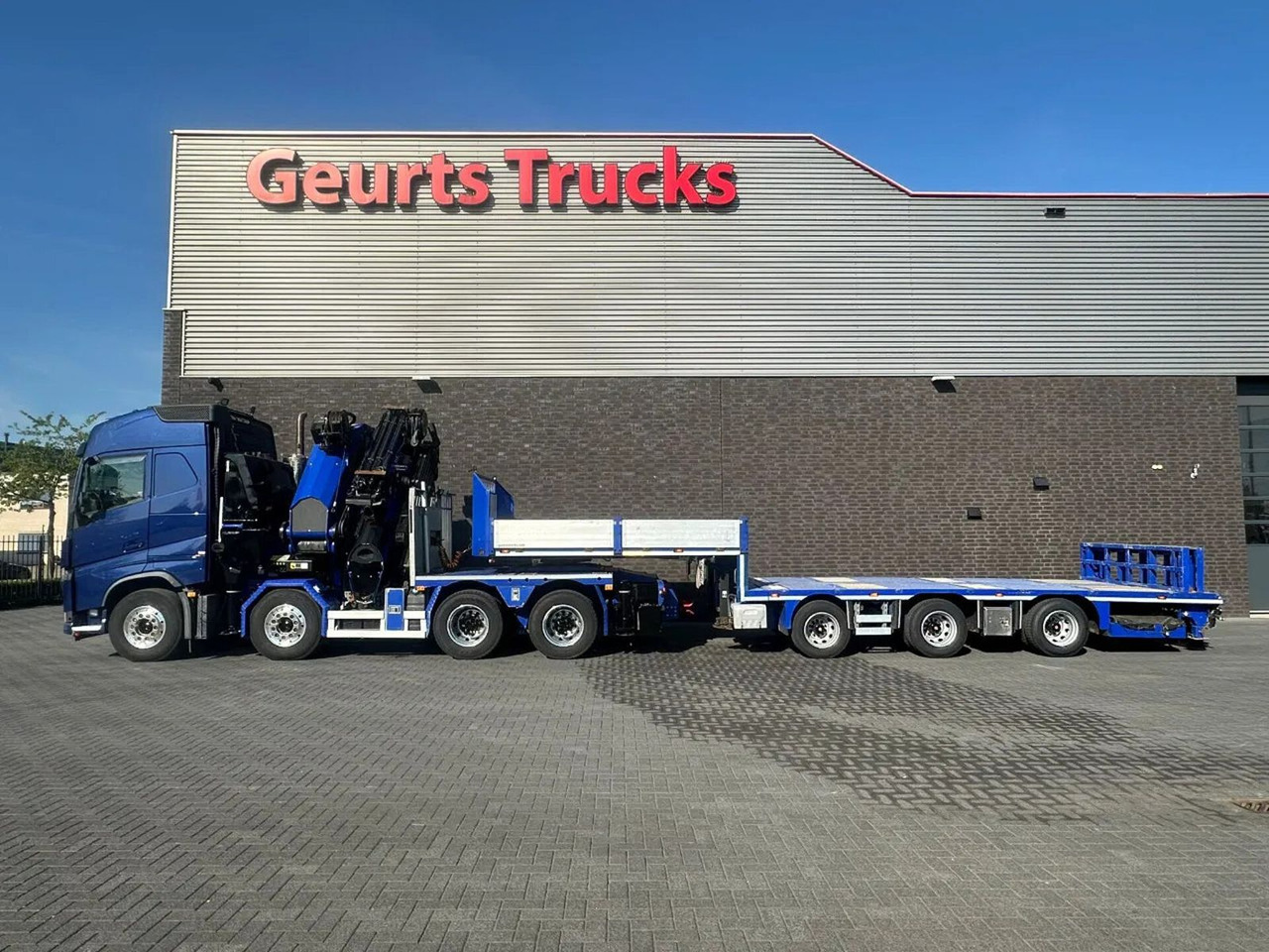 Volvo FH 540 8X4 TREKKER / BAKWAGEN MET PALFINGER PK13 - Kranbil: bild 1 Volvo FH 540 8X4 TREKKER / BAKWAGEN MET PALFINGER PK13 - Kranbil: bild 1