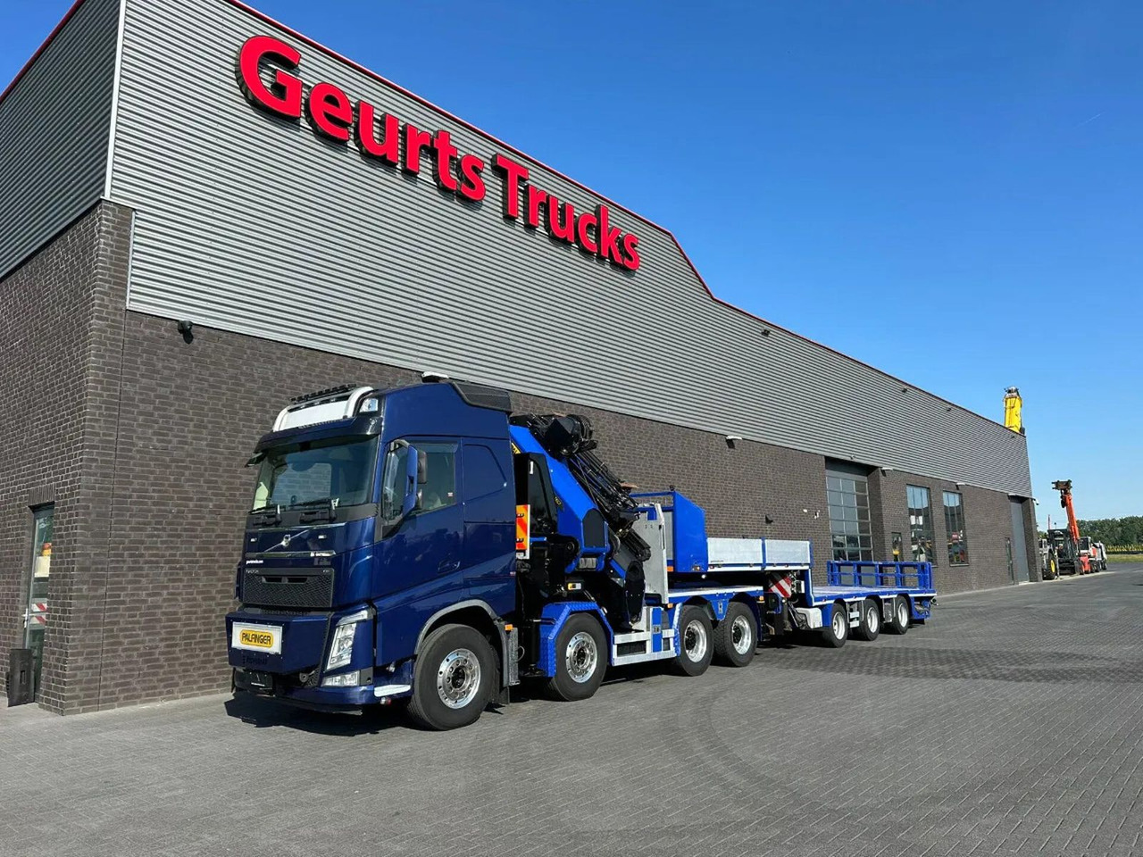 Volvo FH 540 8X4 TREKKER / BAKWAGEN MET PALFINGER PK13 - Kranbil: bild 2 Volvo FH 540 8X4 TREKKER / BAKWAGEN MET PALFINGER PK13 - Kranbil: bild 2