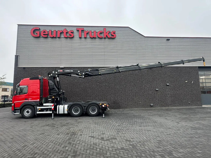 Volvo FM 500 6X4 R TREKKER / BAKWAGEN MET HIAB X-HIPRO 418EP-5 - Kranbil: bild 2 Volvo FM 500 6X4 R TREKKER / BAKWAGEN MET HIAB X-HIPRO 418EP-5 - Kranbil: bild 2