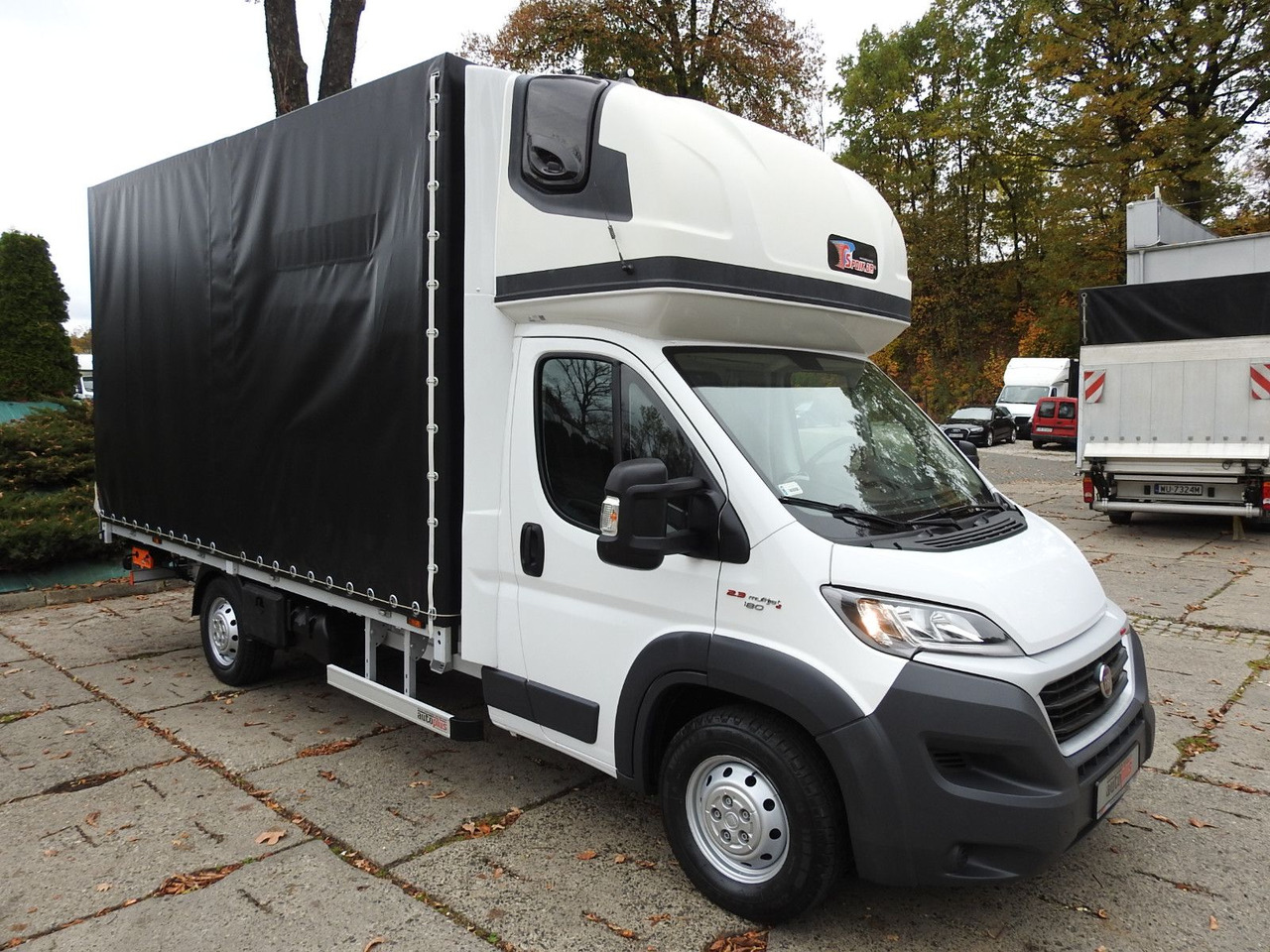 Fiat DUCATO PRITSCHE PLANE AUFZUG 8 PALETTEN WEBASTO - Transportbil med kapell: bild 4 Fiat DUCATO PRITSCHE PLANE AUFZUG 8 PALETTEN WEBASTO - Transportbil med kapell: bild 4