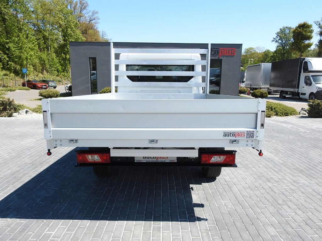 Transportbil med flak, Dubbelhytt transportbil Ford TRANSIT PRITSCHE DOPPELKABINE DOKA 7 SITZE: bild 10
