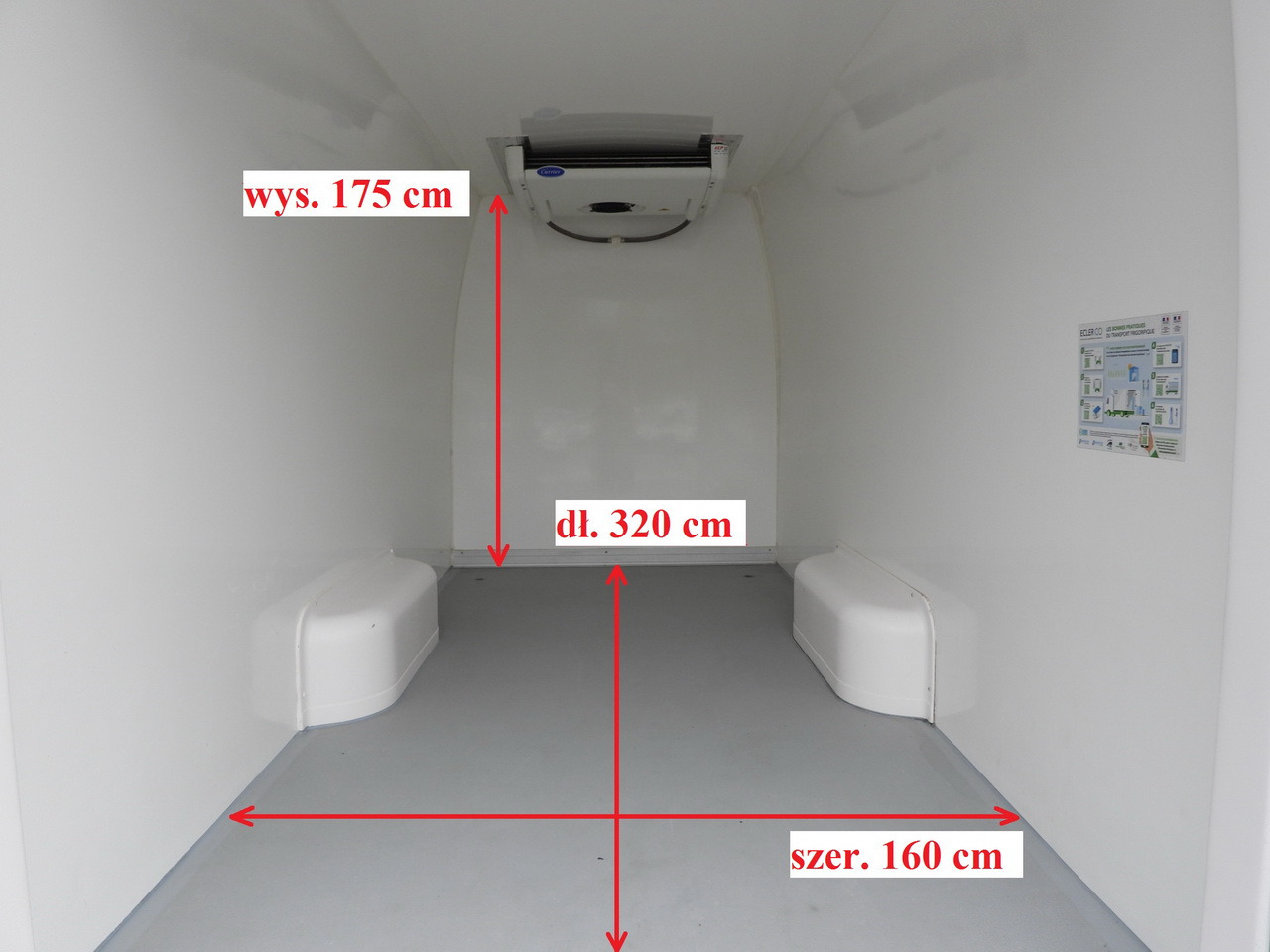 Kylbil IVECO DAILY 35S14 REFRIGERATOR VAN 0*C POWER SUPPLY 230V CRUISE CONTROL AUTOMATIC TRANSMISSION HI-MATIC AIR CONDITIONING  140HP: bild 12