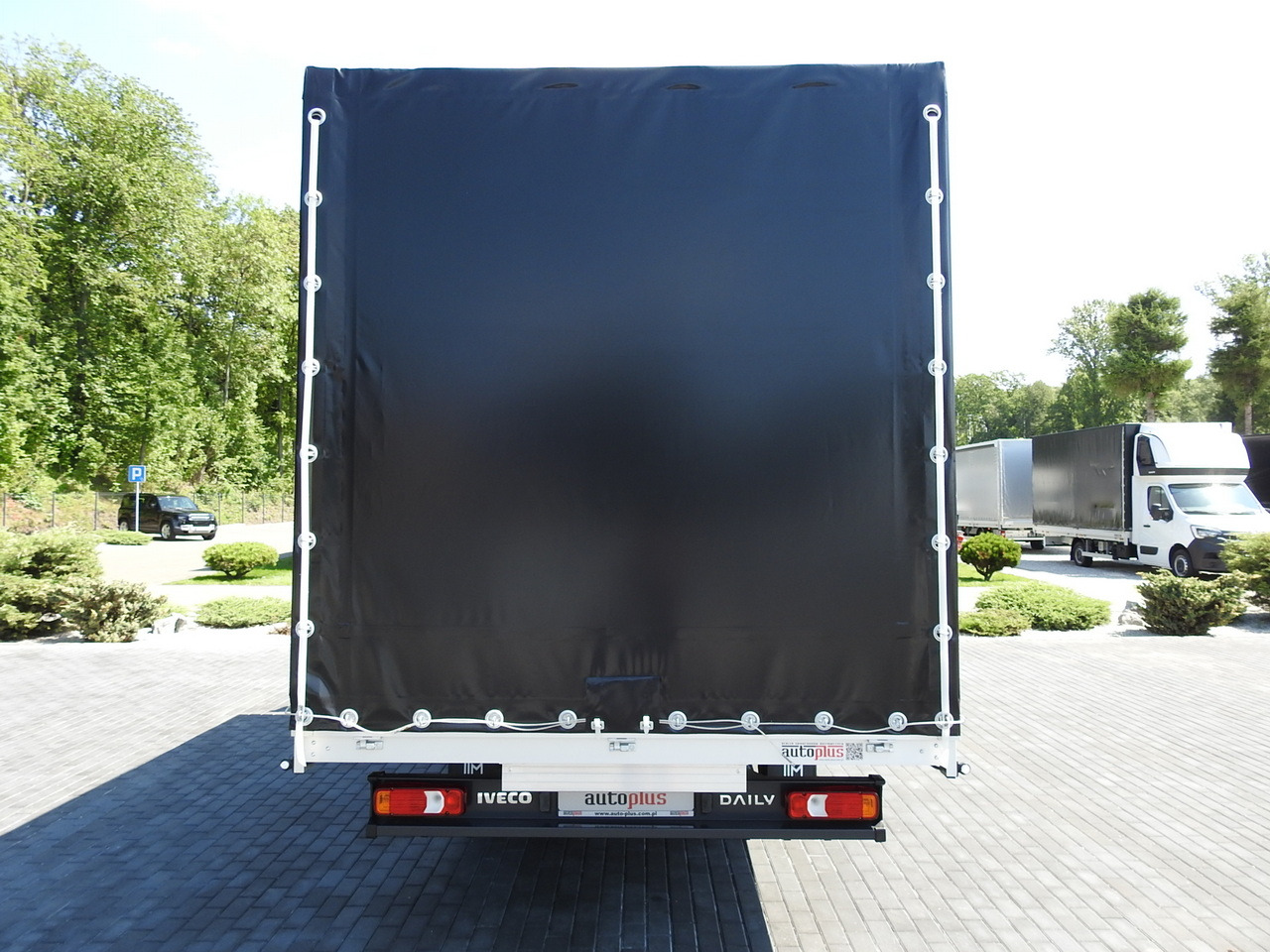 Ny Transportbil med kapell IVECO DAILY 35S18 NEW TARPAULIN 8 PALLETS CRUISE CONTROL NAVIGATION LED LIGHTS AUTOMATIC TRANSMISSION HI-MATIC MANUFACTURERS WARRANTY  180HP: bild 11