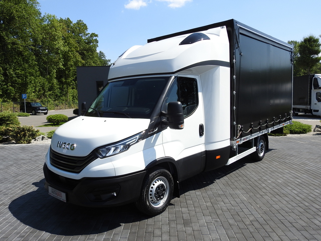 Ny Transportbil med kapell IVECO DAILY 35S18 NEW TARPAULIN 8 PALLETS CRUISE CONTROL NAVIGATION LED LIGHTS AUTOMATIC TRANSMISSION HI-MATIC MANUFACTURERS WARRANTY  180HP: bild 19