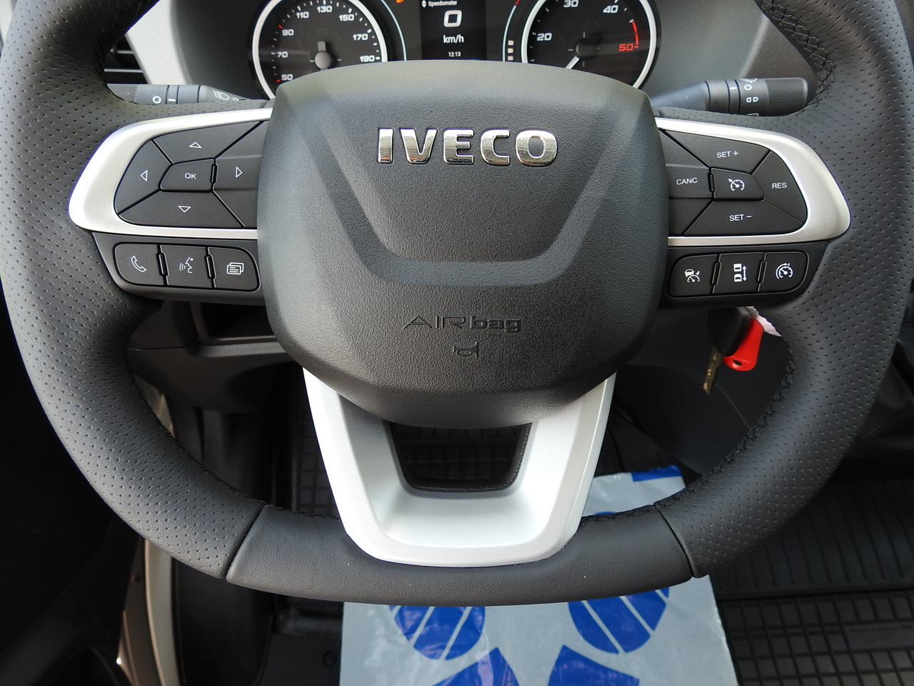 Ny Transportbil med kapell IVECO DAILY 35S18 NEW TARPAULIN 8 PALLETS CRUISE CONTROL NAVIGATION LED LIGHTS AUTOMATIC TRANSMISSION HI-MATIC MANUFACTURERS WARRANTY  180HP: bild 35