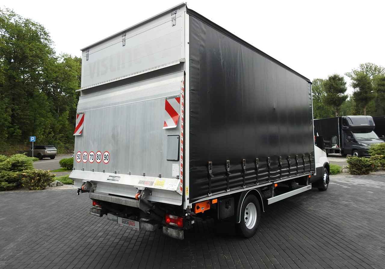 IVECO DAILY 70C18 TARPAULIN LIFT 12 PALLETS WEBASTO CRUISE CONTROL TWIN WHEELS AIR CONDITIONING 180HP - Transportbil med kapell: bild 3 IVECO DAILY 70C18 TARPAULIN LIFT 12 PALLETS WEBASTO CRUISE CONTROL TWIN WHEELS AIR CONDITIONING 180HP - Transportbil med kapell: bild 3