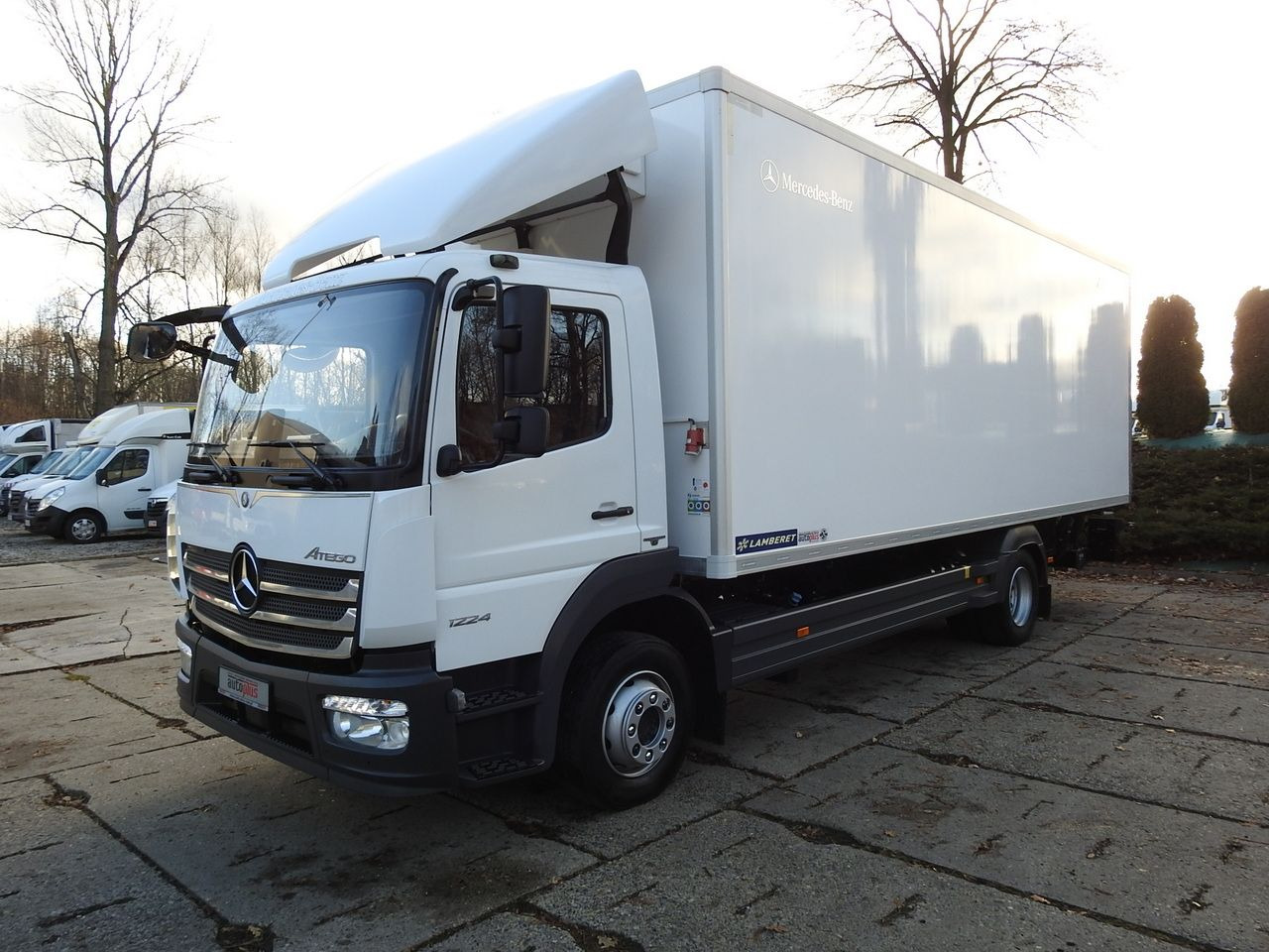 Kylbil lastbil MERCEDES ATEGO 12.24 REGRIGERATOR BOX -10*C LIFT 16 PALLETS HEATING FUNCTION WEBASTO CRUISE CONTROL PNEUMATICS AIR CONDITIONING  240HP: bild 6