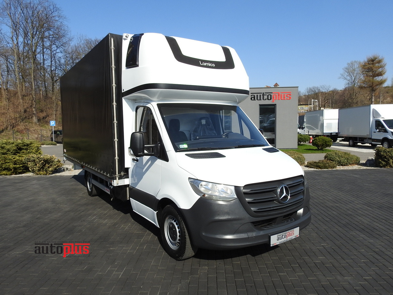 MERCEDES SPRINTER 316 TARPAULIN 10 PALLETS WEBASTO AIR CONDITIONING 165HP - Transportbil med kapell: bild 1 MERCEDES SPRINTER 316 TARPAULIN 10 PALLETS WEBASTO AIR CONDITIONING 165HP - Transportbil med kapell: bild 1