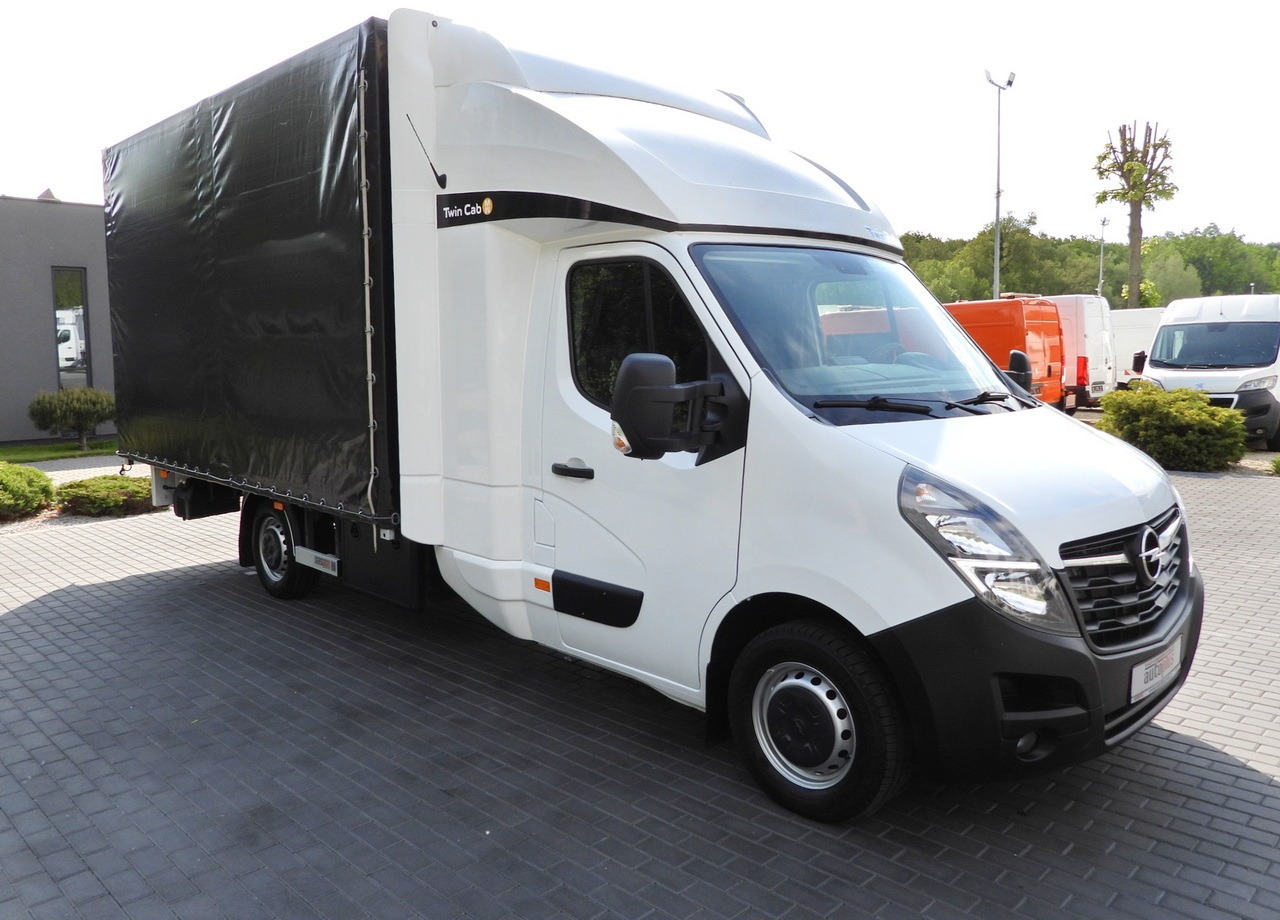 OPEL MOVANO TARPAULIN 10 PALLETS WEBASTO CRUISE CONTROL AIR CONDITIONING LED LIGHTS PNEUMATICS 165HP - Transportbil med kapell: bild 4 OPEL MOVANO TARPAULIN 10 PALLETS WEBASTO CRUISE CONTROL AIR CONDITIONING LED LIGHTS PNEUMATICS 165HP - Transportbil med kapell: bild 4