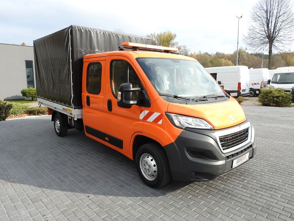 Peugeot BOXER PRITSCHE PLANE DOPPELKABINE DOKA 7 SITZE - Transportbil med kapell, Dubbelhytt transportbil: bild 4 Peugeot BOXER PRITSCHE PLANE DOPPELKABINE DOKA 7 SITZE - Transportbil med kapell, Dubbelhytt transportbil: bild 4