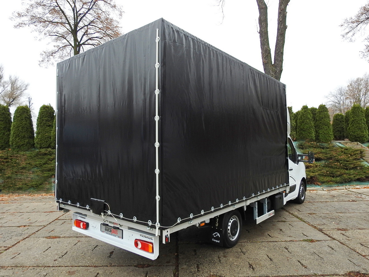 RENAULT MASTER NEW TARPAULIN 10 PALLETS WEBASTO CRUISE CONTROL AIR CONDITIONING LED LIGHTS Y 165HP - Transportbil med kapell: bild 3 RENAULT MASTER NEW TARPAULIN 10 PALLETS WEBASTO CRUISE CONTROL AIR CONDITIONING LED LIGHTS Y 165HP - Transportbil med kapell: bild 3