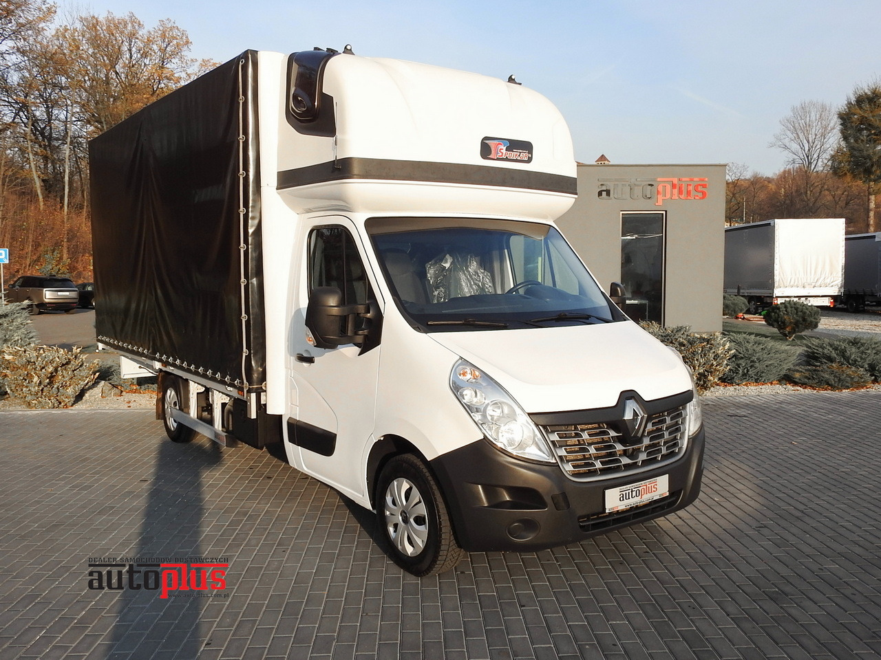 RENAULT MASTER TARPAULIN 10 PALLETS WEBASTO CRUISE CONTROL AIR CONDITIONING PNEUMATICS 170HP - Transportbil med kapell: bild 1 RENAULT MASTER TARPAULIN 10 PALLETS WEBASTO CRUISE CONTROL AIR CONDITIONING PNEUMATICS 170HP - Transportbil med kapell: bild 1