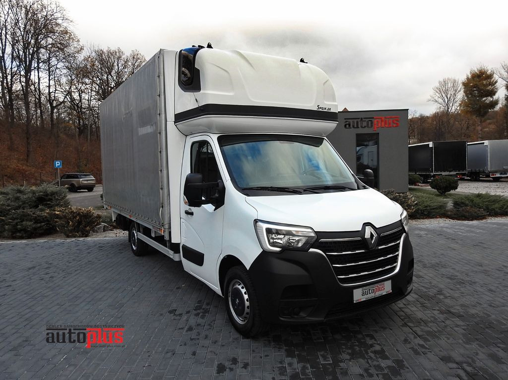 Renault MASTER PRITSCHE PLANE 10 PALETTEN WEBASTO A/C - Transportbil med kapell: bild 1 Renault MASTER PRITSCHE PLANE 10 PALETTEN WEBASTO A/C - Transportbil med kapell: bild 1